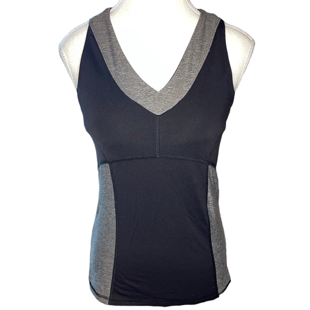 C9 Champion Black & Gray Crossback Workout Tank